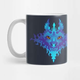 Lunar Wolf Fire Mug